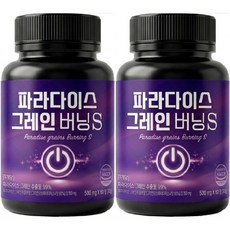 [정품] 파라다이스 그레인 버닝S HACCP 인증, 2개, 60정
