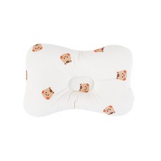 돗투돗 동물친구들 순면 유아용 짱구베개, 1개, 돗람이