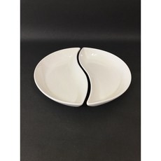 東昇瓷器餐具 10吋太極盤, 1個, P46H93直徑25cm高3.5cm
