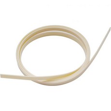 Musiclily 기본 ABS 플라스틱 기타 바인딩 1650x6.5x1mm 어쿠스틱 클래식 기타 아이보리