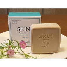 일라이트비누 5개 피부고민 저자극 클렌징폼 올인원, 130g, 5개입