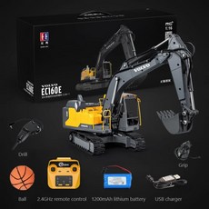 굴삭기 트럭 굴착기모델 RC카 RC자동차 크리스마스선물, E598, E598