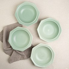 시라쿠스 네이처 팔각볼 24cm 4개세트, 그레이