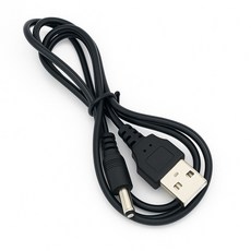 USB 전원 충전 케이블 외경 3.5 내경 1.35 DC 5V 1M, 1개