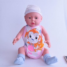 신생아모형 베이비 인형 간호 아기 실리콘 실습 아기인형, 51cm, 51cm 여아 (핑크 랜덤 의상), 1개