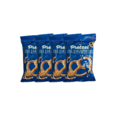 노브랜드 미니프레첼 땅콩버터오징어맛, 4개, 95g