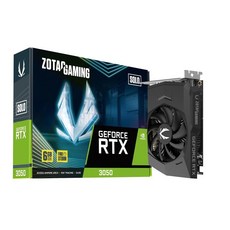 ZOTAC GAMING GEFORCE RTX 3050 6GB SOLO GDDR6 싱글 팬 그래픽 카드 ZT-A30510G-10L VD8802