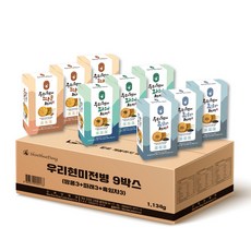 신화당제과 우리현미전병 9박스 기획세트, 1개, 1.134kg