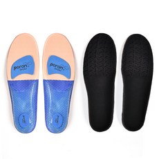 2 Sudoctor 功能足弓鞋墊, 男士用, 黑色的