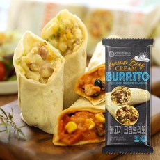 BURRITO 불고기크림 브리또, 3개, 125g