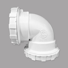 PPI DRF L 90도 엘보 원터치 소켓 50A/75A/100A 보수용 부속 조임식 배관 이음관 신형, 50A (2개1세트)