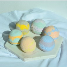 비즐리 버블다이나마이트 입욕제 6종세트 거품입욕제, 6개, 150g