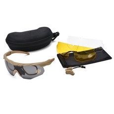 戰術眼鏡CS射擊戶外護目鏡, 1個, 如圖所示
