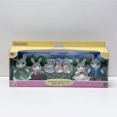 실바니안패밀리 5863 실바니안40주년 솜토끼가족세트, 1세트