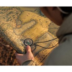 등산 준비물 포켓 미니 나침반 휴대용 등산 소품 산악용, 휴대용등산나침반