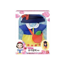 반다이 레미 솔라 백설공주 유치원복 인형옷세트, 혼합 색상, 1개