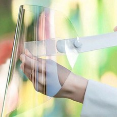 비말차단 투명 얼굴 마스크 보호대 주방 마트 대형 1EA, 1개, 1개입