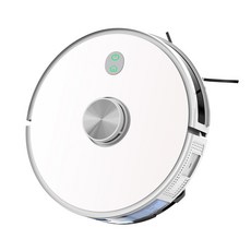 智能掃地機器人 掃地拖地吸塵 五合一地板清潔器 六種清掃模式, 白色-五合一尊享高配掃地機器人
