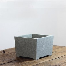 미니 분수대 사무실 인테리어 장식품 거실 장식 베란다, 블루그레이 15x15x11 cm 13.5x13.5x8