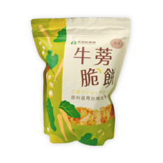 佳里區農會 牛蒡脆餅 原味, 80g, 1個