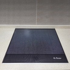 In Cucina 인쿠치나 인덕션 초대형 풀커버 쿠킹매트 보호매트 사각 받침대 대형 덮개 패드 주방용품 61 x 53cm, 반투명 블랙, 1개