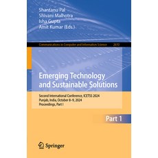 (外文書)Emerging Technology and Sustainable Solutions: Second International Conference I... Paperback, Springer, English