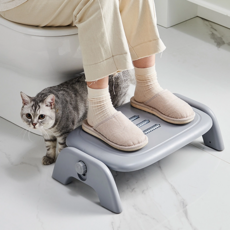 SINEET 사무실 책상 각도조절 발받침대 각도조절 브리즈 발받침대, 그레이