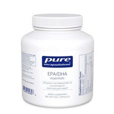 Pure Encapsulations EPA DHA魚油軟膠囊, 180顆, 1罐