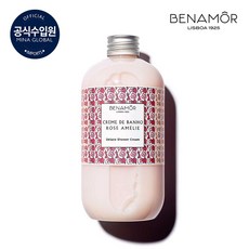 베나모르 포르투갈 여행템 로즈 아멜리 바디워시 샤워젤 500ml, 1개