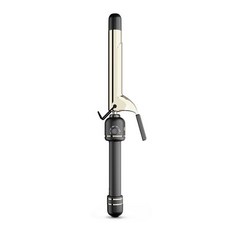HOT TOOLS 봉고데기 웨이브 롤고데기 뿌리볼륨 툴스 24K 골드 프로페셔널 1인치 확장 배럴 컬링 아이언 클램프로 탱탱한 컬 빠른 스타일링 적은 손상 및 오래 지속되는 결, 1 inch, 1개