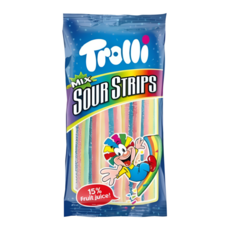 트롤리 믹스 사우어 스트립스 젤리, 1개, 85g