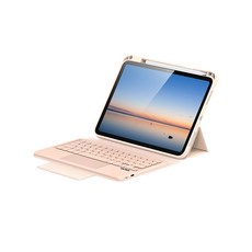 平板電腦鍵盤保護殼, 粉色, 1個, Apple iPad 10.9(2022) / iPad 11(A16)
