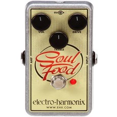 미국출고 평점4.5+ 154123 Electro-Harmonix Soul Food 투명 오버드라이브 페달, 미국출고 평점4.5+ 154123 Electro-Har