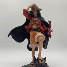 LXMAX 海賊王新四皇路飛雕像手辦模型擺件，第一彈精緻收藏，高品質擺飾, 1個, 新四皇路飛