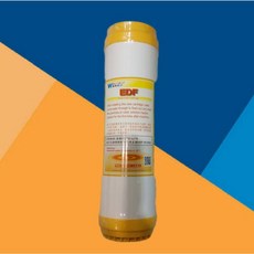 EDF英國脂濾 10吋離子交換樹脂濾心 食品級NSF認證 去除水垢 軟化水質 台灣製造, 1個
