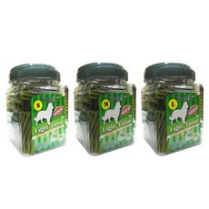 Boneplus 犬用潔牙顆粒嚼嚼骨 清新草本 S號，320g，口腔護理潔牙骨, 1個, 清新草本,S號