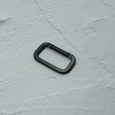ㅁ형 경량 합금 카라비너 고급 캠핑고리 사각 ang*29473Gi, 1개, 본상품선택