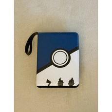 포켓몬 카드 수집 앨범 400장 보관 속지 양면 50매, 블루