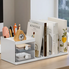 세요나 한눈정리 책꽂이, 화이트