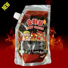 더바른마켓 씁하링 핫소스 불닭소스 매운소스 양념 캡사이신 가정용 300g 500g 2kg, 씁하링 핫소스 300g, 3개