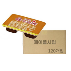 오뚜기 오쉐프 메이플시럽 디스펜팩, 11g, 110개