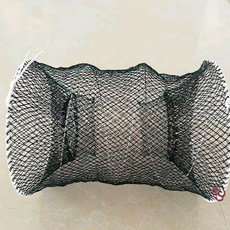 접이식 원형 낚시 통발 어망 휴대 용 그물 수족관 수중 망 가방 물 고기잡이 보관 함, 본상품