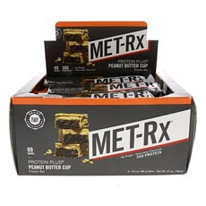 MET-Rx 메트 알엑스 프로틴 플러스 바 땅콩버터 9p 765g, 1개