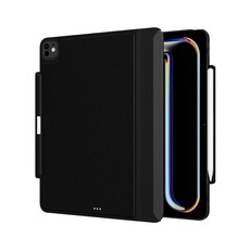 니케 Airmag EZ Plus 아이패드 매직키보드 호환 케이스, 1개, 블랙 1개, 블랙