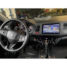 SYECE 紳曜數位 本田HRV安卓車機，14-19年專用導航環景GPS汽車音響主機，智能升級駕駛體驗, ADAS夜視前後雙錄行車紀錄器+64G卡,安卓機整合式配件