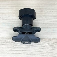台灣公司現貨/機車手機架配件/鋁夾連接臂/中段連接臂/球頭連接桿/25mm球頭連接臂/機車用手機支架/手機架配件, 「自帶防盜鎖」鋁夾連接臂, 自帶防盜鎖-鋁夾連接臂, 黑色