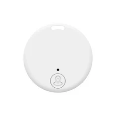 5pcs 미니 GPS 로케이터 AntiLost 알람 지갑 키 체인 스마트 태그 블루투스 호환 추적기 애완 동물 어린이, 01 1pcs White