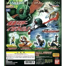 5종세트) 반다이 가샤폰 HG 가면라이더 상상력 가챠 캡슐 피규어, 1개