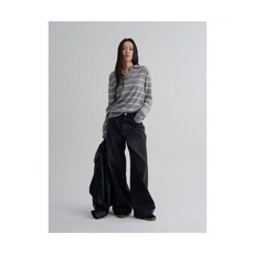 에잇세컨즈 여성 피케/카라 티셔츠 356251WM42 카라티 피케티 스트라이프