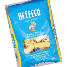 데체코 리가토니 24번 500g 파스타, 1개
